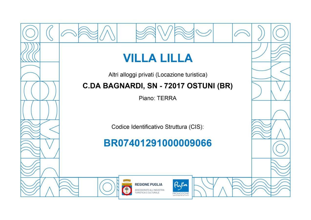 Villa Lilla Ostuni Extérieur photo
